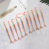 Unicorn/Mermaid Make Up Brush Sets