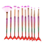 Unicorn/Mermaid Make Up Brush Sets
