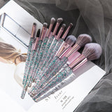Unicorn/Mermaid Make Up Brush Sets