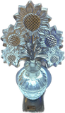 Crystal Sunflower Decanter Bong