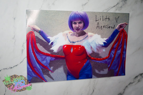 Tiny Nicole: Lilith from Darkstalkers Cosplay Poster Large